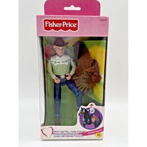 2001 Fisher Price Loving Family Western Rider Jack Figure #75274 Unused